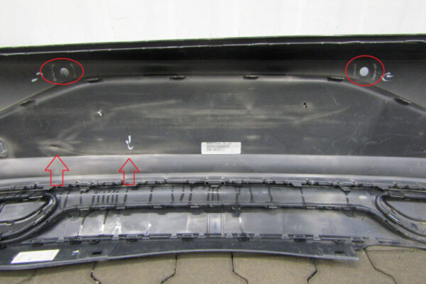 Bumper Volkswagen VW Polo 6 VI 2GS R-Line RLine FACELIFT 21-2GS807421 Achterbumper KS6905