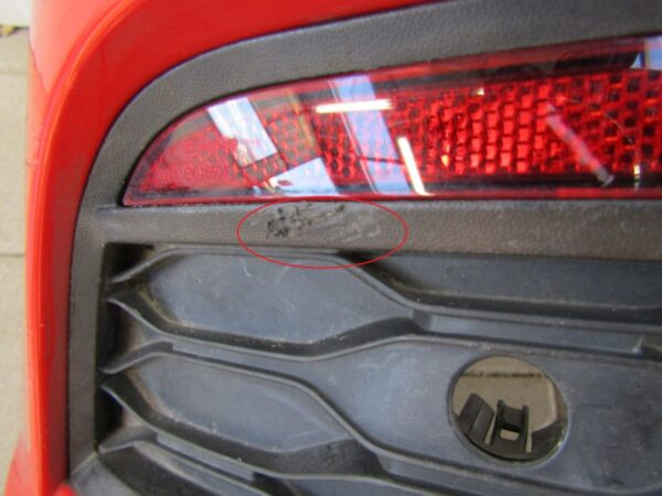 Bumper Volkswagen VW T-ROC T ROC 2GA 17- 2GA807521 Achterbumper Q2333