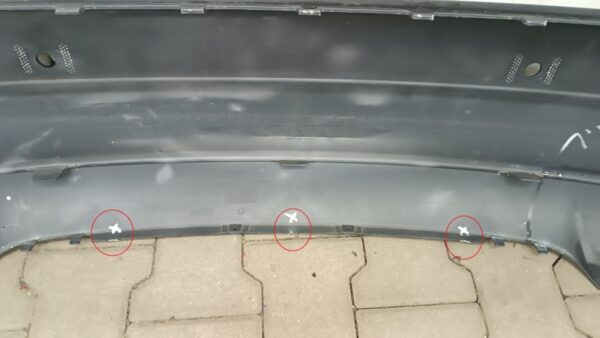 Bumper Mercedes W204 204 Sedan FACELIFT 11-14 A2048850238 Achterbumper HK825
