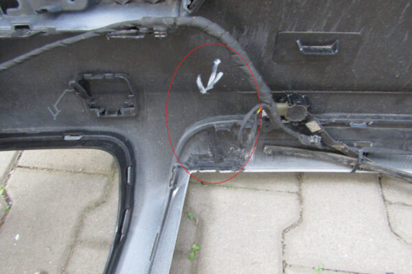 Bumper Porsche Cayenne III 9Y FACELIFT 23- Achterbumper PJ133