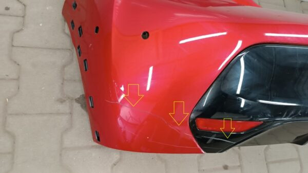 Bumper Peugeot e 208 e208 2 II GT-Line GTLine Elektryk 19- / 6 PDC 9823195380 Achterbumper HK852
