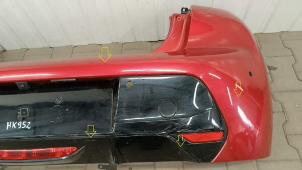 Bumper Peugeot e 208 e208 2 II GT-Line GTLine Elektryk 19- / 6 PDC 9823195380 Achterbumper HK852