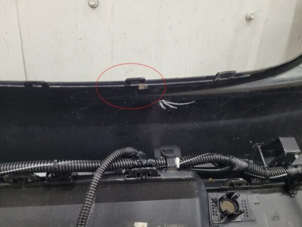 Bumper Peugeot e 208 E208 2 II GT Line GTLine Elektryk 19- 4 PDC 9823195380 Achterbumper PJ1364