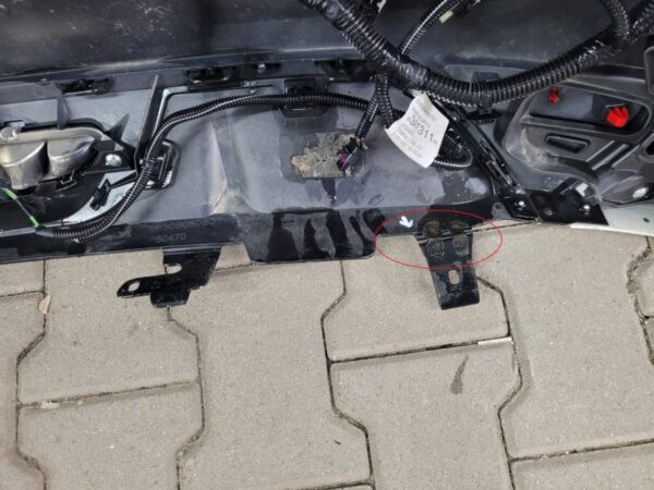 Bumper Peugeot e 208 E208 2 II GT Line GTLine Elektryk 19- 6 PDC 9823195380 Achterbumper PJ1365