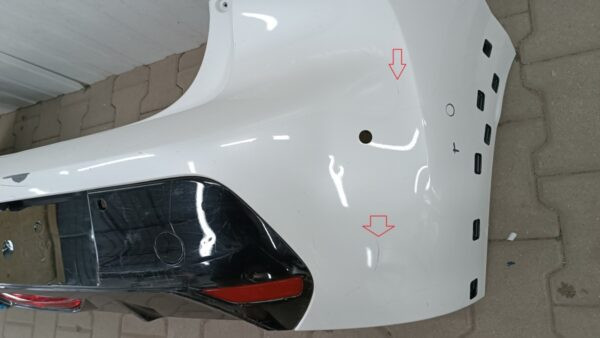 Bumper  Peugeot e 208 e208 2 II GT-Line GTLine Elektryk 19- / 4 PDC 9823195380 Achterbumper HK953