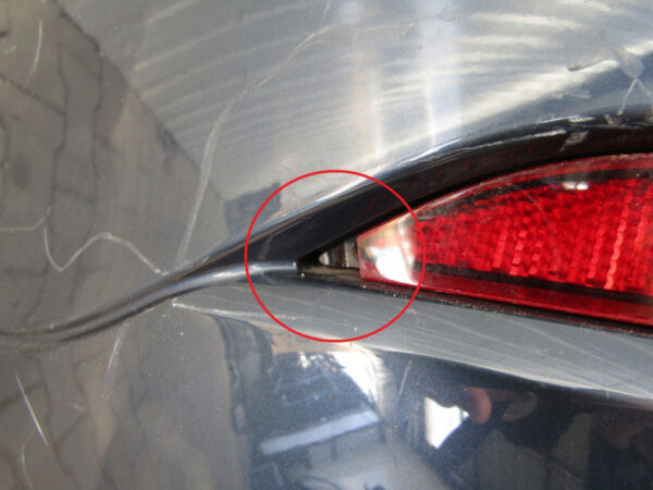 Bumper Volvo XC60 XC 60 II 2 Facelift 21- Achterbumper Q5758