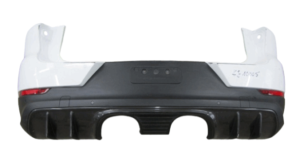 Bumper PORSCHE CAYENNE 9Y3 COUPE TURBO GT CARBON FACELIFT 23- Achterbumper KJ10005