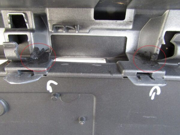 Bumper Porsche Macan 95B 13-10982364882 Achterbumper Q876