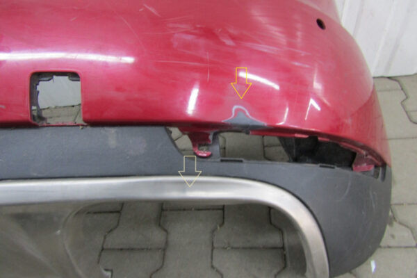 Bumper Porsche Macan 95B 13-18 95B807421 Achterbumper HK739