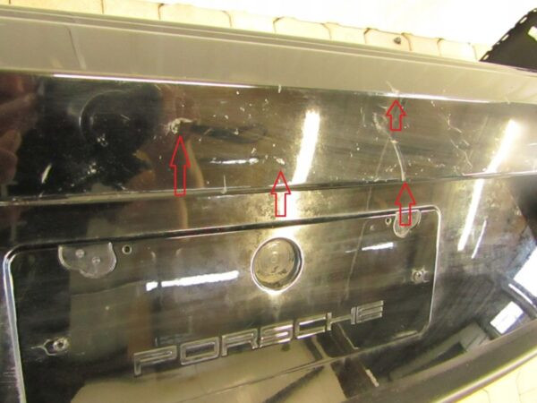 Bumper Porsche Macan GTS 95B 13- 9611865909 Achterbumper KS1486