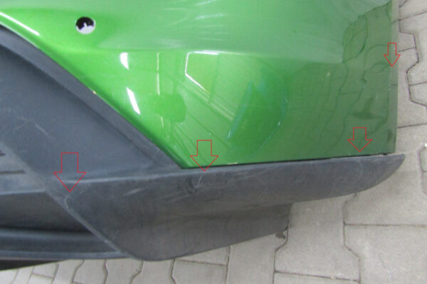 Bumper Porsche Taycan 9J0 19-24 9J0807421 Achterbumper HK686