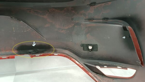 Bumper RENAULT MEGANE IV 4 HB RS 16-850228785R Achterbumper HK1077
