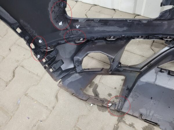 Bumper VOLKSWAGEN VW Touareg 2 II 7P 7P6 10-14 7P6807221B Voorbumper PJ1304