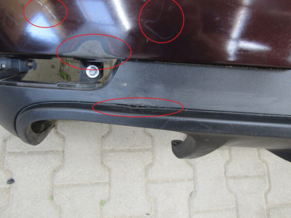 Bumper Porsche Macan 95B 14- 95B807421 Achterbumper PJ218