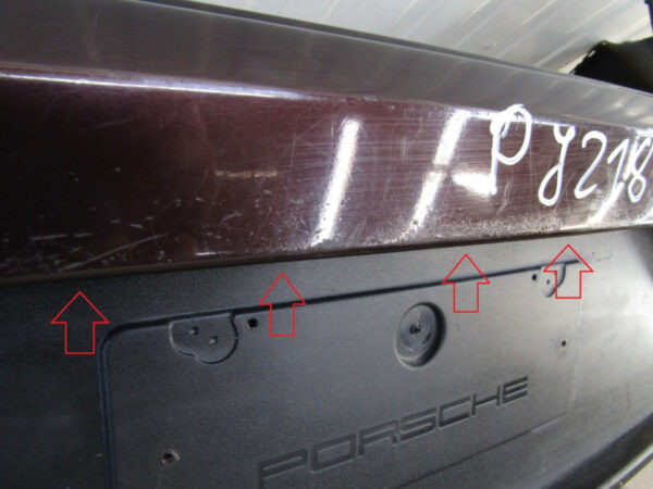 Bumper Porsche Macan 95B 14- 95B807421 Achterbumper PJ218