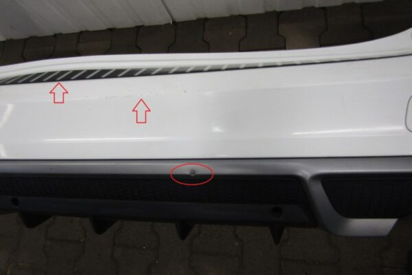 Bumper Volvo V60 Kombi R-Design 10-13 Rdesign 31265263 Achterbumper KS5432