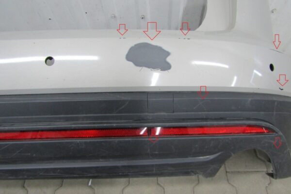 Bumper Volkswagen VW Touareg III 3 R-Line RLine 760 18-760807421A  Achterbumper HK716