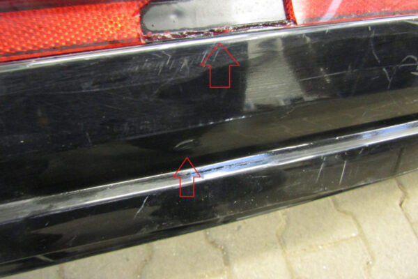 Bumper Volkswagen VW Touareg III R-Line RLINE 760 18-760807421 Achterbumper JM445