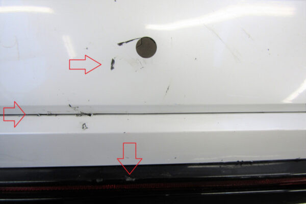 Bumper Volkswagen VW Touareg III R-Line RLINE 760 18-760807421 Achterbumper JM445