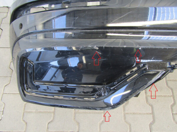 Bumper Volvo XC60 XC 60 2 II R-Design Facelift 21-Rdesign 31425198 Achterbumper KS590