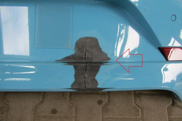 Bumper Volkswagen VW Up Facelift 16- 1S6807421 Achterbumper JM1583