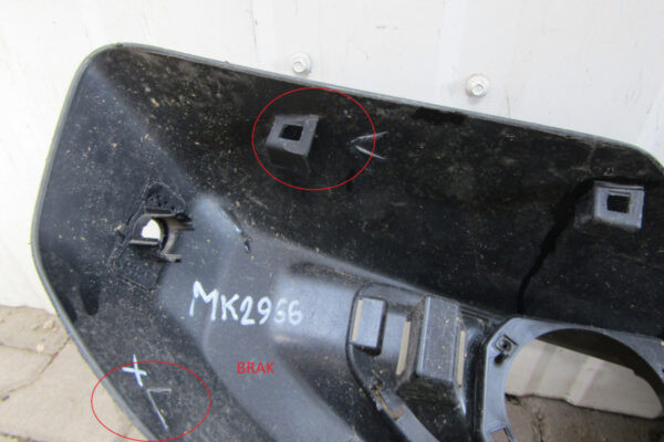 Bumper JEEP WRANGLER IV 4 JL 17-6NC13TRMAA Achterbumper MK2966