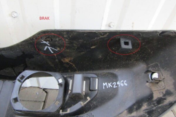 Bumper JEEP WRANGLER IV 4 JL 17-6NC13TRMAA Achterbumper MK2966