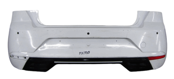 Bumper Seat Ibiza 6F0 FR 17- Dyfuzor Gloss Black 6F0807417AB  Achterbumper MK3969