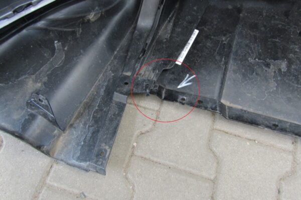 Bumper PORSCHE TAYCAN 9J0 CROSS TURISMO 21- 9j0807983F Achterbumper MK906