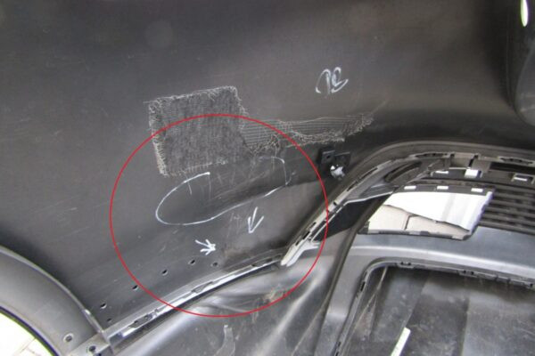 Bumper PORSCHE TAYCAN 9J0 CROSS TURISMO 21- 9j0807983F Achterbumper MK906