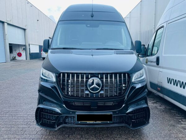 BUMPER MERCEDES SPRINTER W907 W910 VOORBUMPER SPORT AMG + GT GRILL