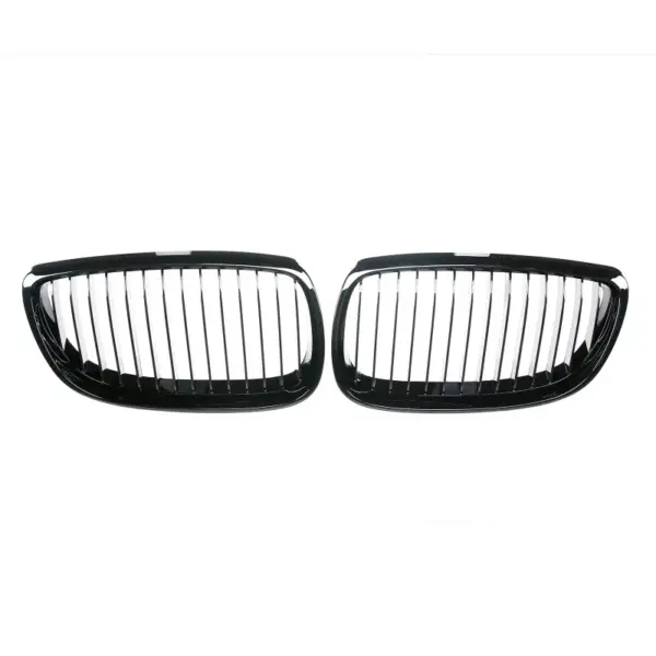 Grill Hoogglans Zwart Niergrill enkele spijl BMW 3 Serie Coupé/Cabrio E92 E93 Facelift (2010-2013) Grill