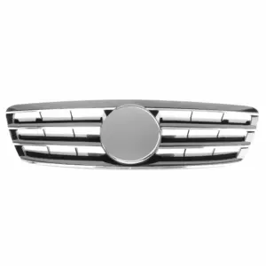 Grill Hoogglans Zwart Chroom Radiatorgrille Classic Mercedes C-Klasse W203 S203 (2000–2007) Grille