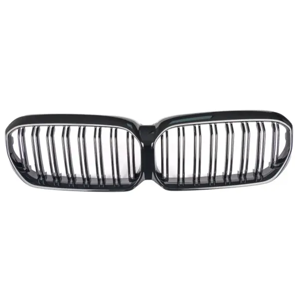 Grill Hoogglans Zwart Niergrill dubbele brug BMW 5 Serie G30 G31 Facelift (2020-) Grille