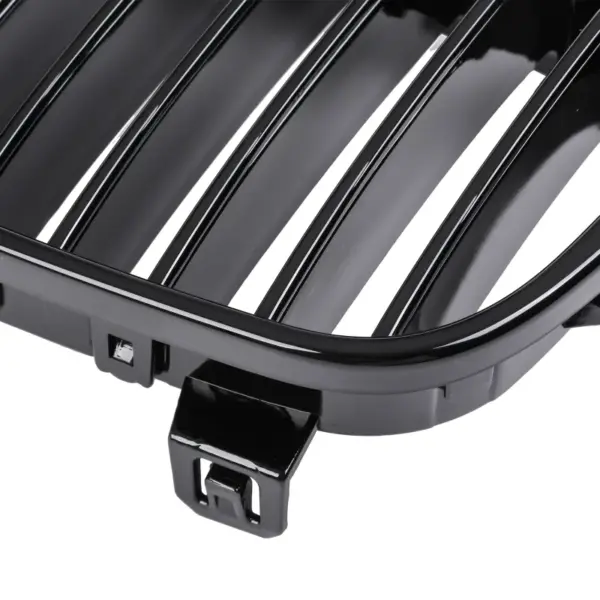 Grill Niergrill Glanzend Zwart Enkele Bar BMW 1 Serie E81/E87 Pre-Facelift (2004-2007) Grille