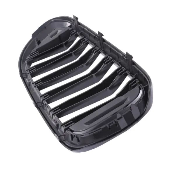 Grill Hoogglans Zwart Niergrill dubbele brug BMW 6 Serie G32 Gran Turismo Prefacelift (2017-2020) Grille