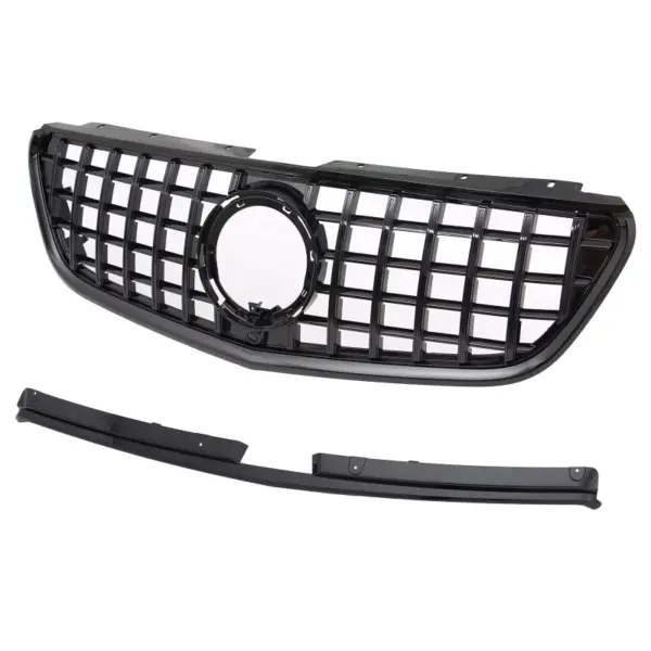 Grill Glans Zwarte GT Panamericana Radiatorgrille Mercedes Vito W447 Facelift (2020-) Grille