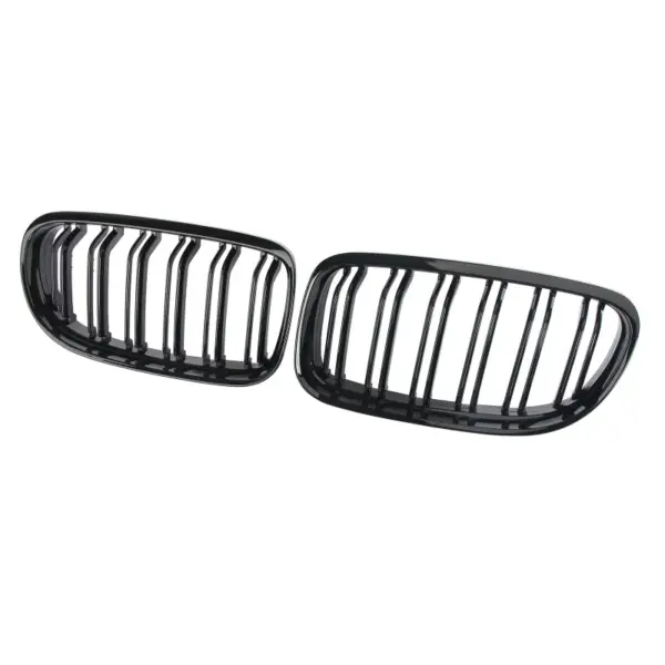 Grill Hoogglans Zwart Niergrill Dubbele Spijl BMW 3 Serie E90 E91 facelift (2009–2012) Grille