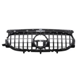 Grill Hoogglans Zwart GT Panamericana Grille Mercedes GLA H247 AMG-pakket (2020-) Grille