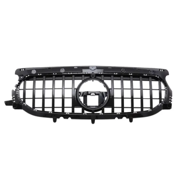 Grill Hoogglans Zwart GT Panamericana Grille Mercedes GLA H247 AMG-pakket (2020-) Grille