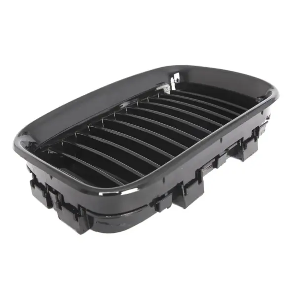 Grill Hoogglans Zwart Niergrill enkele bar BMW 3 Serie E36 pre-facelift (1990-1996) Grille