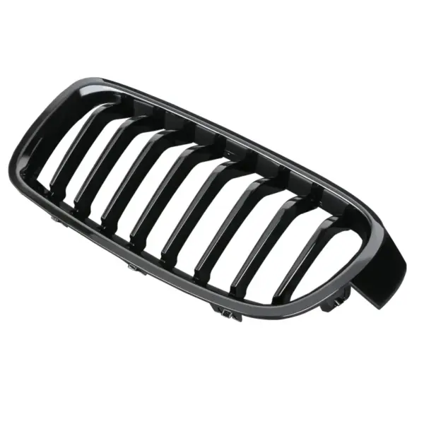 Grill Hoogglans Zwart Niergrill 8 spijlen BMW 3 Serie F30 F31 (2011-2019) Grille