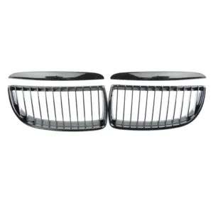 Grill Hoogglans Zwart Niergrill enkele spijl BMW 3 Serie E90 E91 pre-facelift (2005–2008) Grille