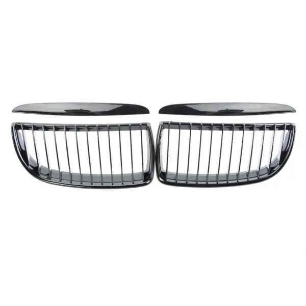 Grill Hoogglans Zwart Niergrill enkele spijl BMW 3 Serie E90 E91 pre-facelift (2005–2008) Grille