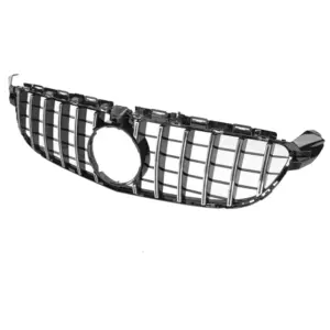 Grill Radiatorgrille Chroom GT Panamericana Mercedes C-Klasse W205 C63 AMG Pre-Facelift (2015–2018) Grille