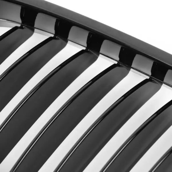 Grill Hoogglans Zwart Niergrill Enkele Spijl BMW 5 Serie E60 E61 (2003–2010) Grille