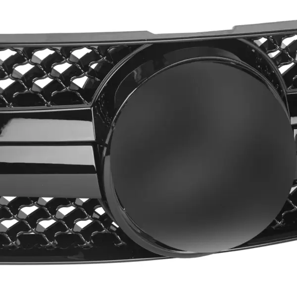 Grill Hoogglans Zwart Radiatorgrille AMG look Mercedes SL R129 (1989–2001) Grille