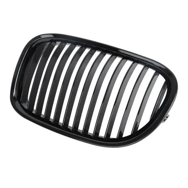 Grill Niergrill zwarte enkele bar geschikt BMW 7 Serie F01-F04 (2008-2012) Grille