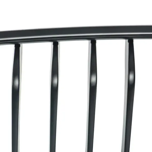 Grill Niergrill mat zwart 8 spijlen BMW 3 Serie F30 F31 (2011-2019) Grille