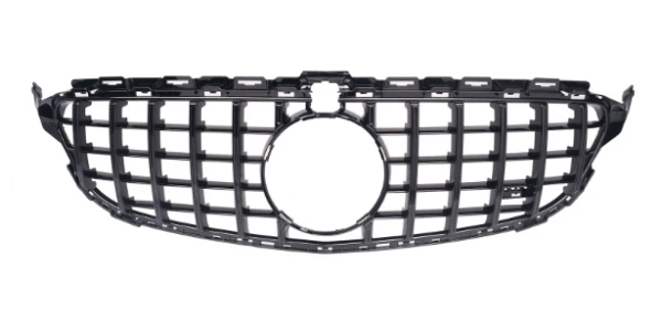 Hoogglans Zwart GT Panamericana Radiatorgrille Mercedes C-Klasse W205/S205/C205/A205 14-18
